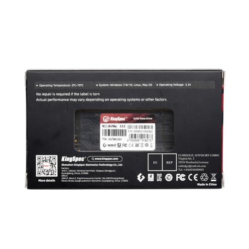 KingSpec KingSpec XG7000 2TB NVMe SSD M.2 PCIe Gen4 M.2 2280 Internal Solid State Drives Up to 7400MB/s Suitable for Desktop, Gaming Laptop, Enthusiasts, IT Profession