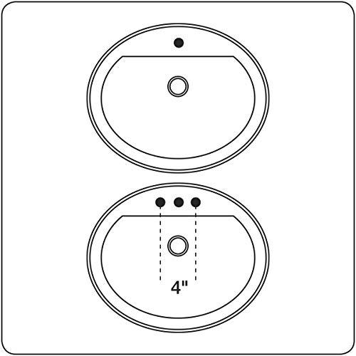 Kohler KOHLER Devonshire K-193-4-BN Single Handle Single Hole or Centerset Bathroom Faucet with Metal Drain Assembly in Brushed Nickel