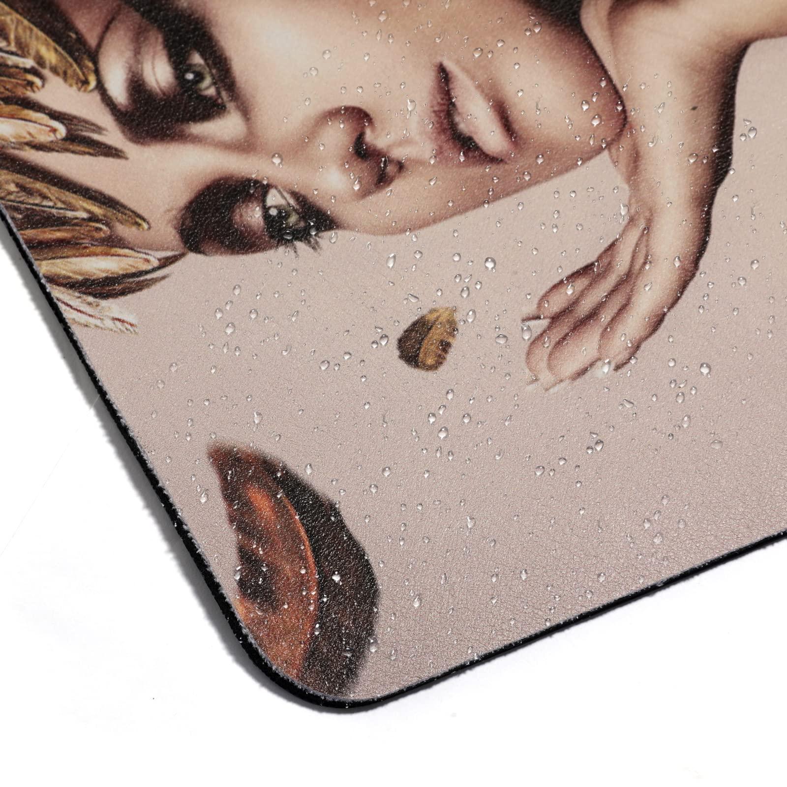 ALLEVI ALLEVI Custom Mouse Pad Personalized Logo Text Photo Picture with Any Size Color Shape for Home Office Workspace Gaming Computer