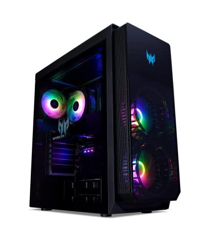 acer Acer Predator Orion 5000 PO5-640-UR11 Gaming Desktop | 12th Gen Intel Core i7-12700F 12-Core | NVIDIA GeForce RTX 3080 | 16GB DDR5 | 1TB PCIe Gen4 SSD | 2TB HDD | Intel Wi-Fi 6E | RGB Keyboard & Mouse