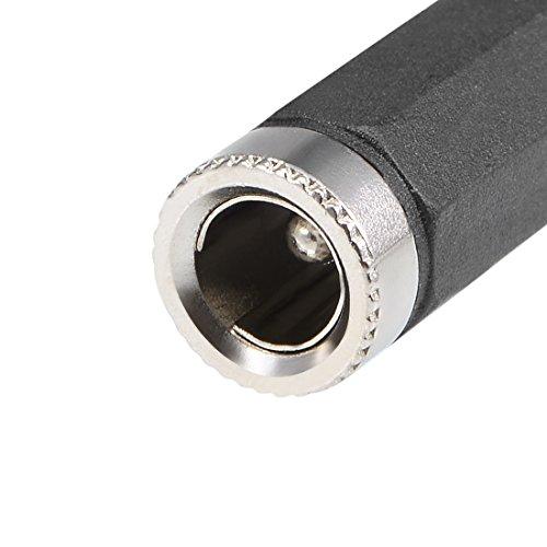 uxcell uxcell 5.5x2.5mm DC Female Connector Jack Solder Adapter DIY DC Barrel Connectors Replacement 10pcs