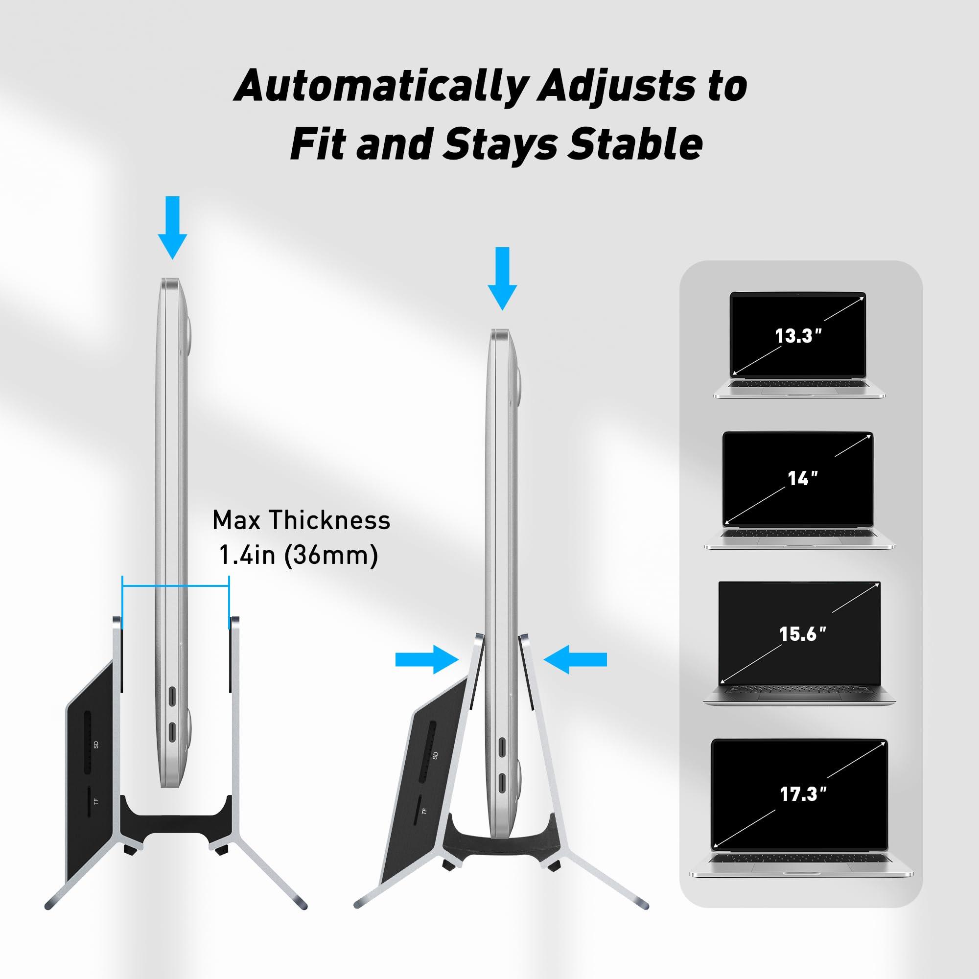AboveTEK AboveTEK USB C Docking Station, MacBook Docking Station with M.2 SSD Expansion, USB C Dock with 4K HDMI for Mac Pro/Air, Universal Docking Station with 2 10Gbps USB C, 2 USB, PD3.0, Ethernet, SD/TF