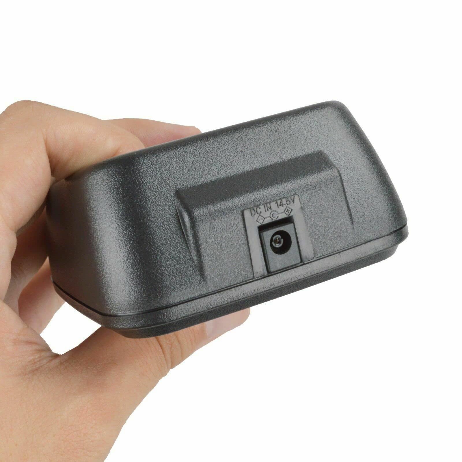 DirectNine Basics KSC-35S KNB-45L Battery Rapid Charger Base for TK3400 TK2400 TK2402 TK2300 TK-3400 TK-2200LP TK-2300VP TK-3200L TK-3302UK Walkie Talkie KNB-63L KNB-65L KNB-69L Li-ion Battery