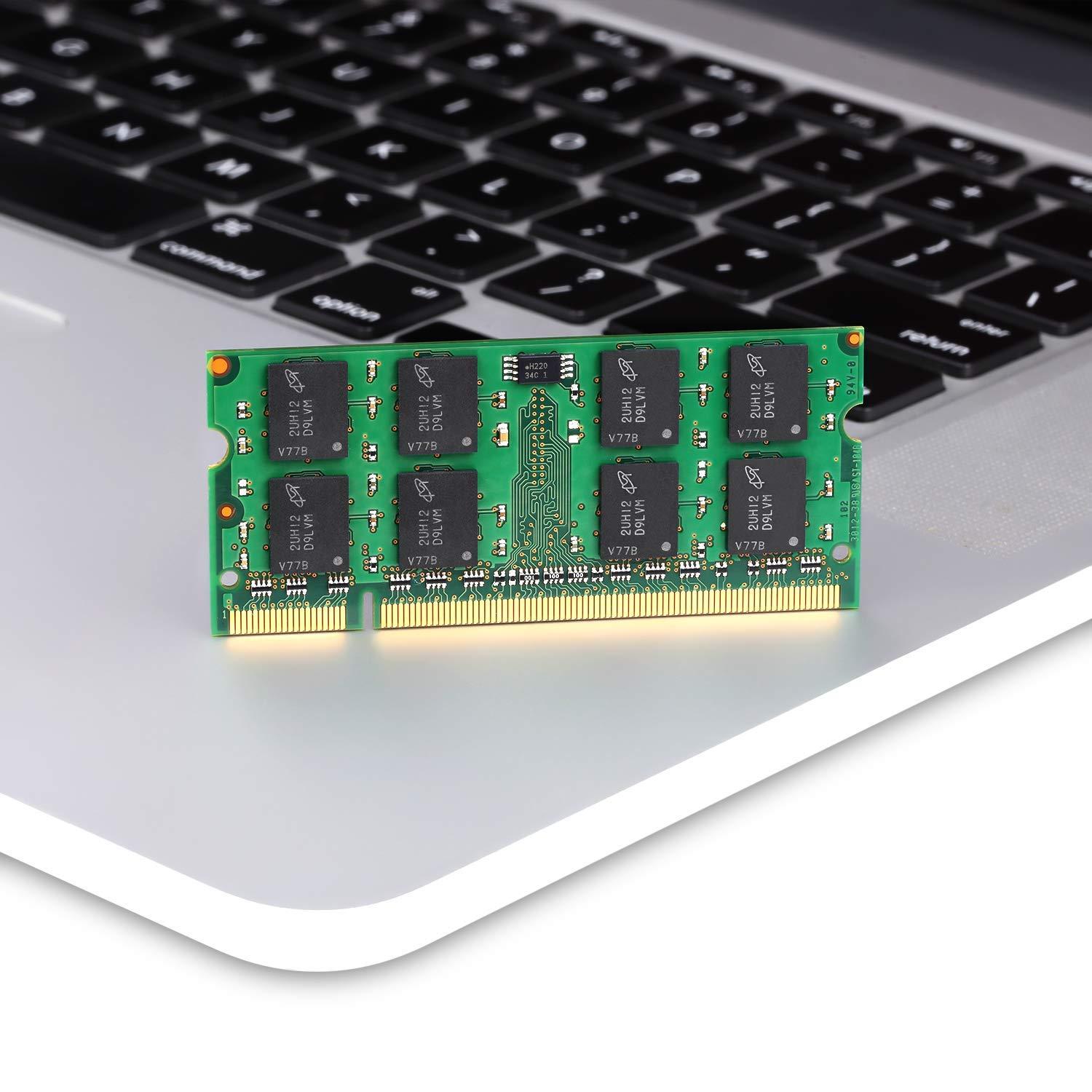 motoeagle PC2-5300 DDR2 667 mhz Type RAM,DDR2 667MHz SODIMM 4GB Kit (2GBX2) 2Rx8 PC2-5300S-555 CL5 200-Pin Non-ECC Notebook Laptop Memory Modules