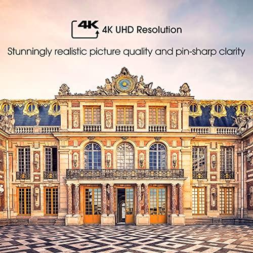 Hisense Hisense ULED 4K Premium 75U6G Quantum Dot QLED Series 75-Inch Android 4K Smart TV with Alexa Compatibility, 600-nit HDR10+, Dolby Vision & Atmos, Voice Remote (2021 Model)