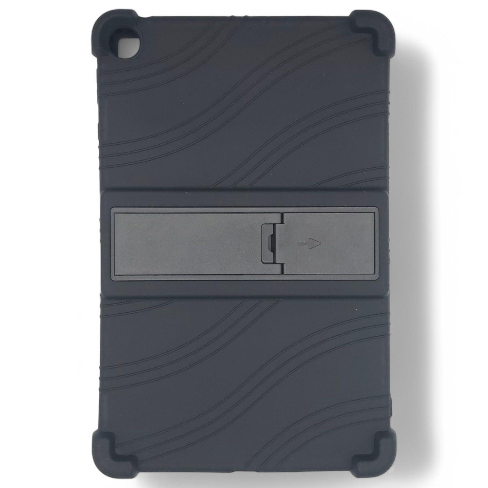 TEKNET TEKNET Case for Huawei MatePad SE 10.4 Shockproof Silicone Case with Folding Stand Base, Anti-Slip Protection Anti-Fall (Black)