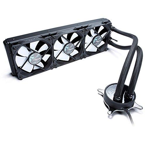 Fractal Design Fractal Design Celsius S36-360 mm Radiator Silent Liquid CPU Cooler PWM Intelligent Controls 3X Fractal Design Dynamic X2 PWM GP-12 120 mm Silent Fans Included 1/4 Inch Fitting Blackout