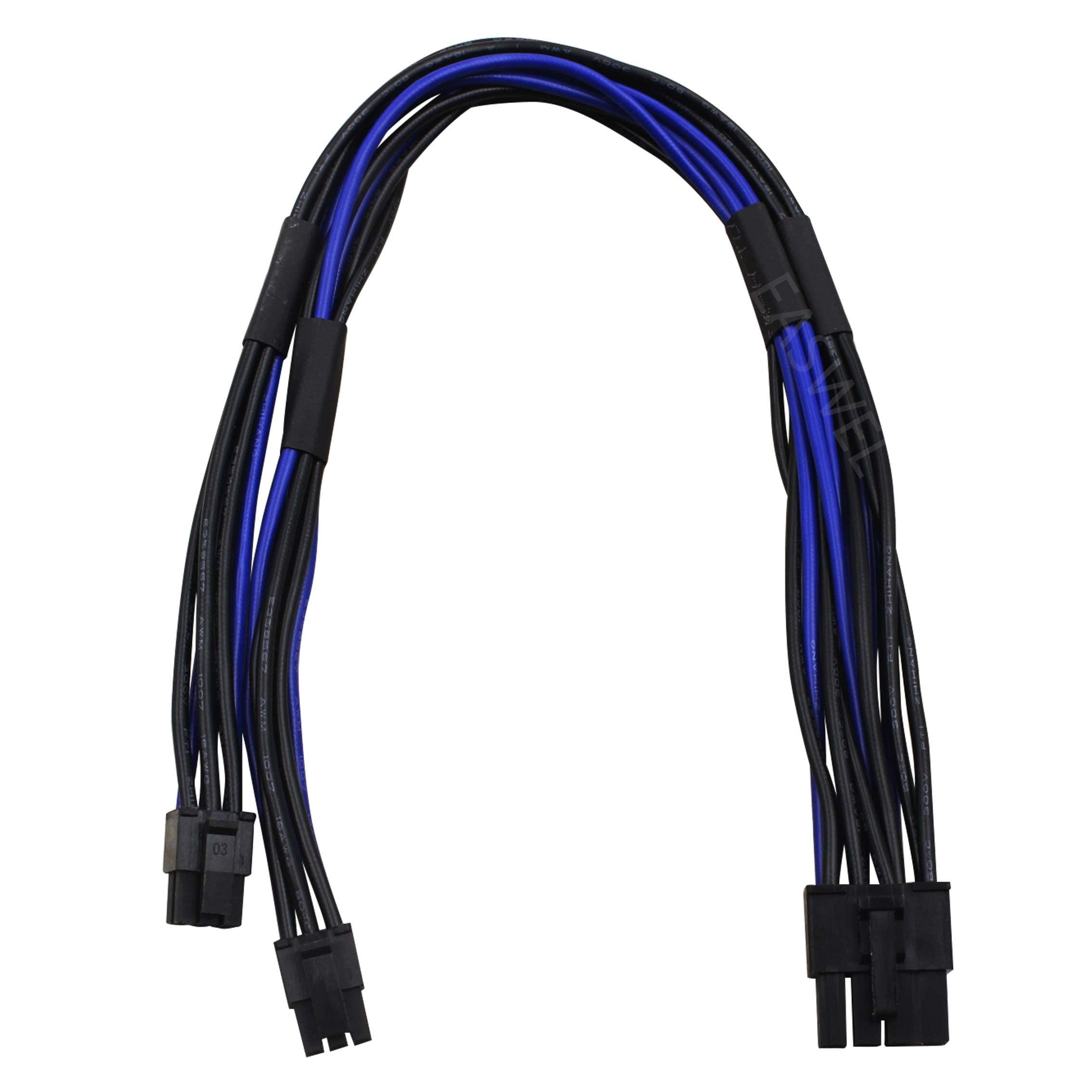 DirectNine Basics Dual Mini 6 Pin to 8 Pin PCI Express Video Card Power Adapter Cable for Mac Pro