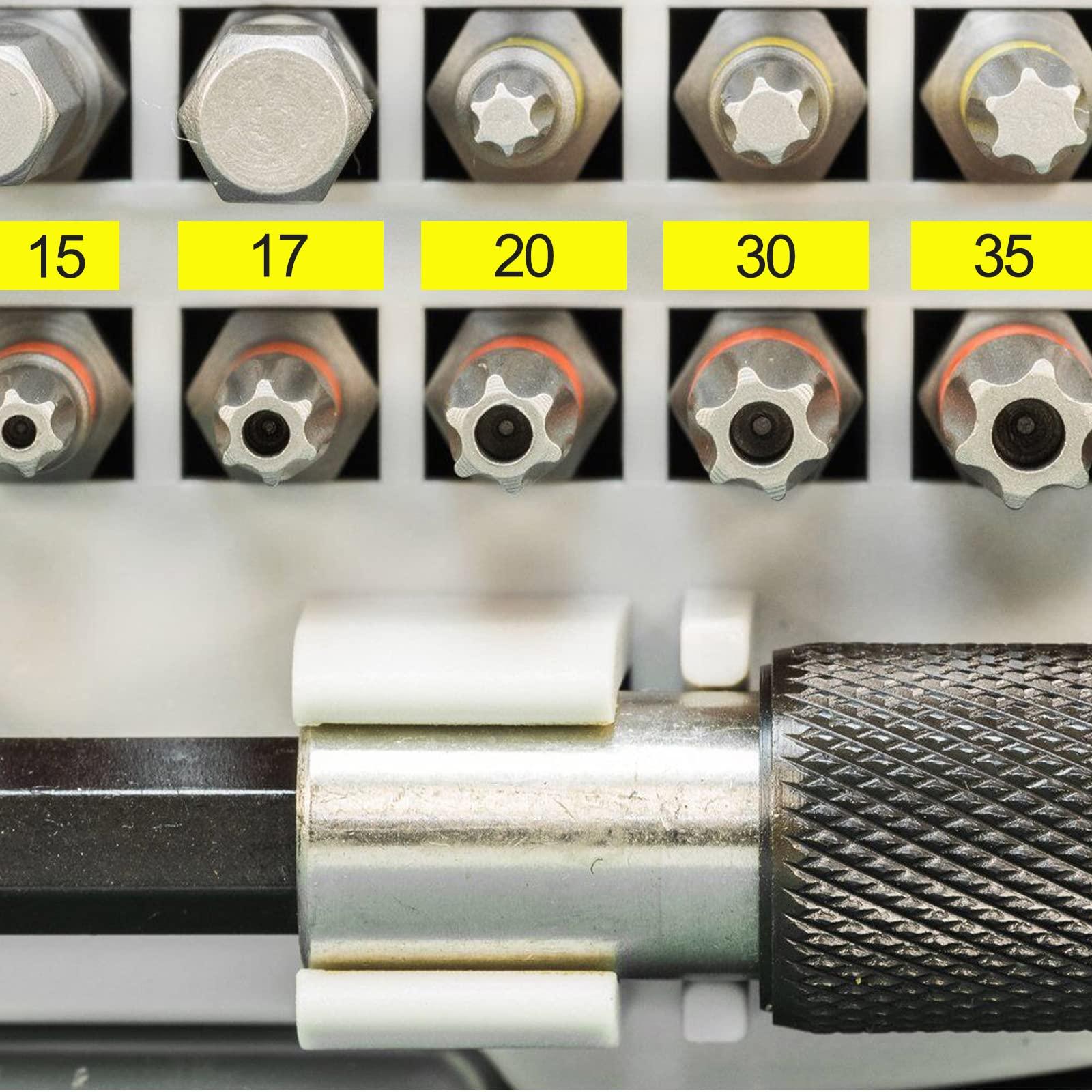 USUPERINK USUPERINK 8 Pack Compatible for Dymo Label Maker Tape Rhino 1868772 3/4\'\' 19mm x 7m Black on Yellow All-Purpose Vinyl Label Tape for XTL-300 XTL-500 Label Printer