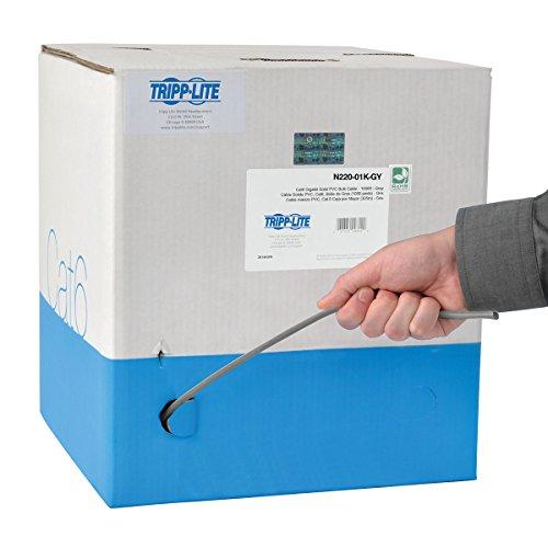 Tripp Lite Tripp Lite 1000ft Cat6 Gigabit Ethernet Bulk Cable Stranded CMR PVC 24AWG Gray 1000' (N220-01K-GY)