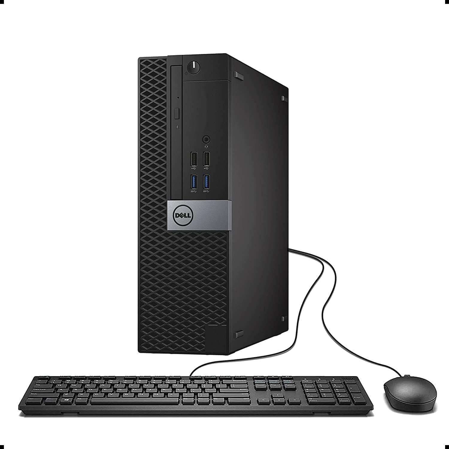 Dell Dell Optiplex 7040 SFF Small Form Factor Desktop, Intel Quad Core i5-6500 3.2GHz up to 3.6GHz,32GB RAM, 512GB SSD,Wired Keyboard, 4K Support, Wifi, Bluetooth,Windows10 Pro (Renewed)