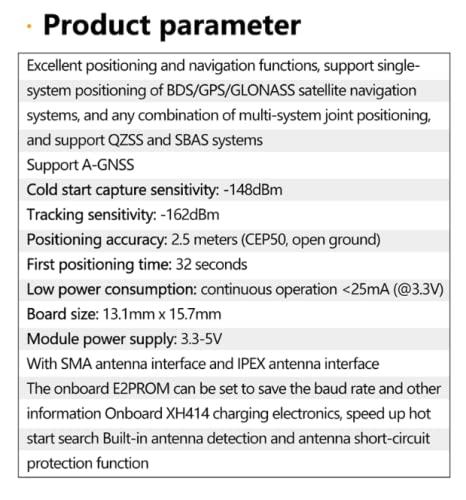 Teyleten Robot Teyleten Robot ATGM336H GPS+BDS Dual-Mode Module Flight Control Satellite Positioning Navigator Replacement NEO-M8N NEO-6M for Arduino 2pcs
