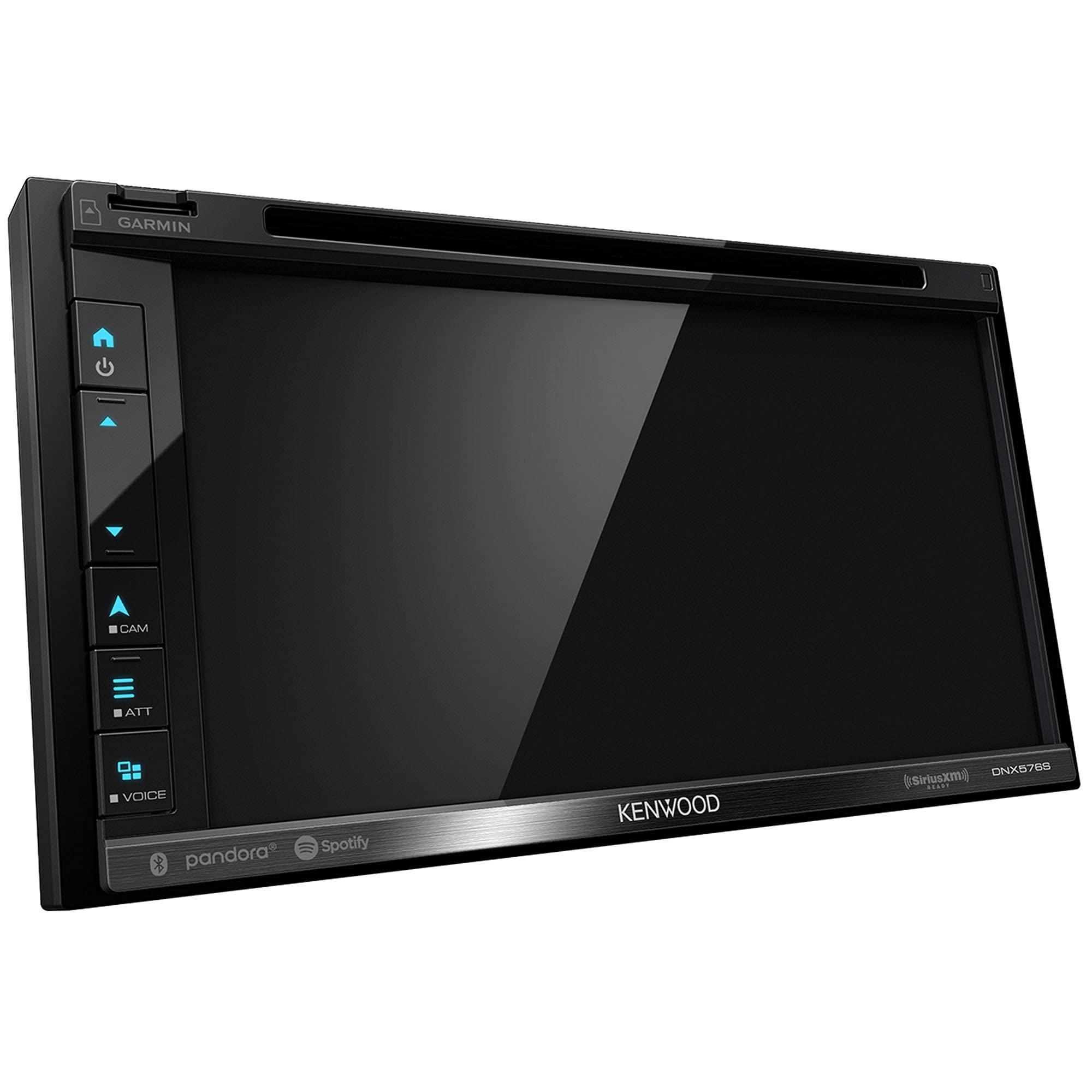 Kenwood KENWOOD DNX576S 6.8 Bluetooth Double-DIN In-Dash Navigation DVD Receiver, & SiriusXM