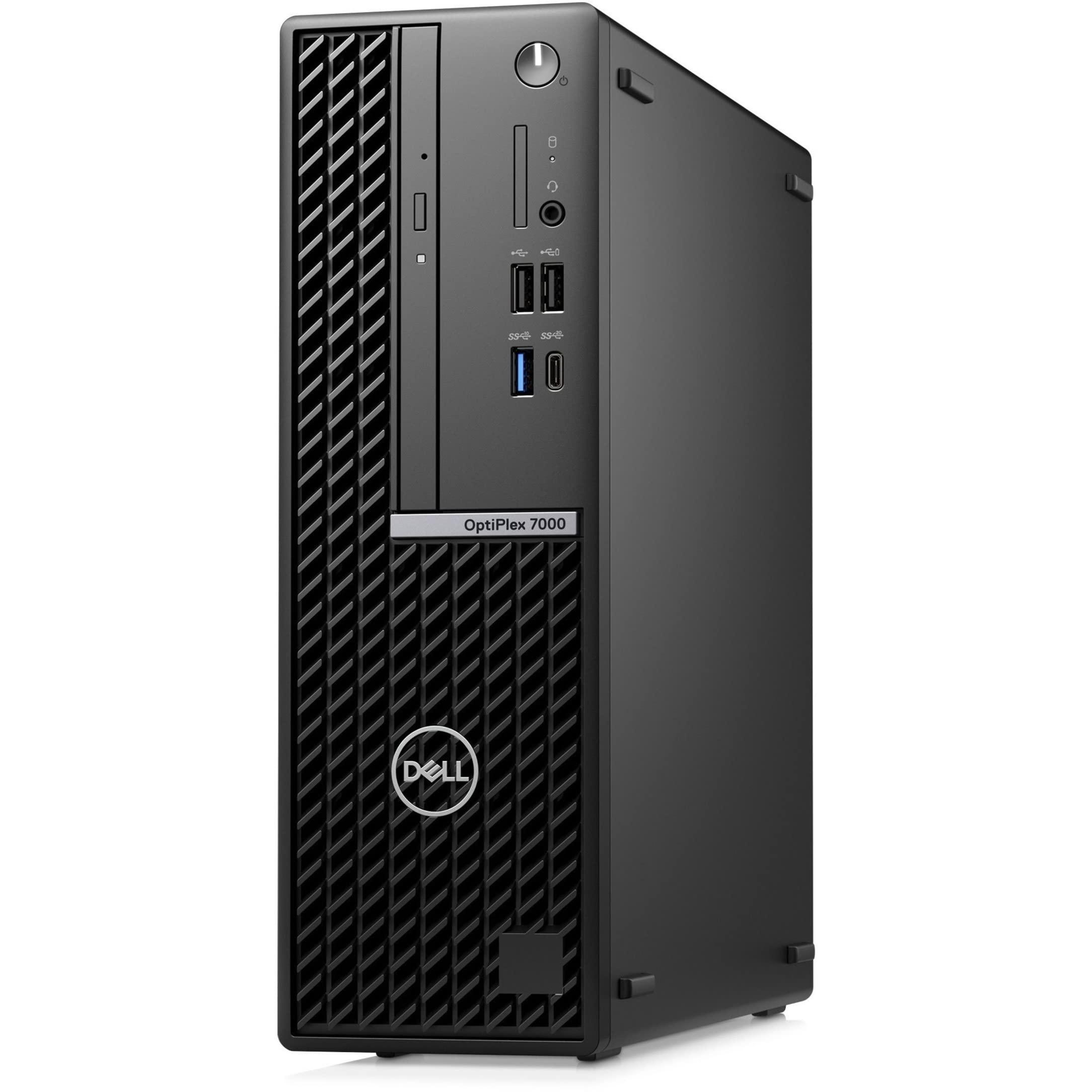 Dell Dell OptiPlex 7000 Desktop Computer - Intel Core i5 12th Gen i5-12500 Hexa-core (6 Core) 3 GHz - 16 GB RAM DDR4 SDRAM - 512 GB M.2 PCI Express NVMe 3.0 x4 SSD - Small Form Factor - Black