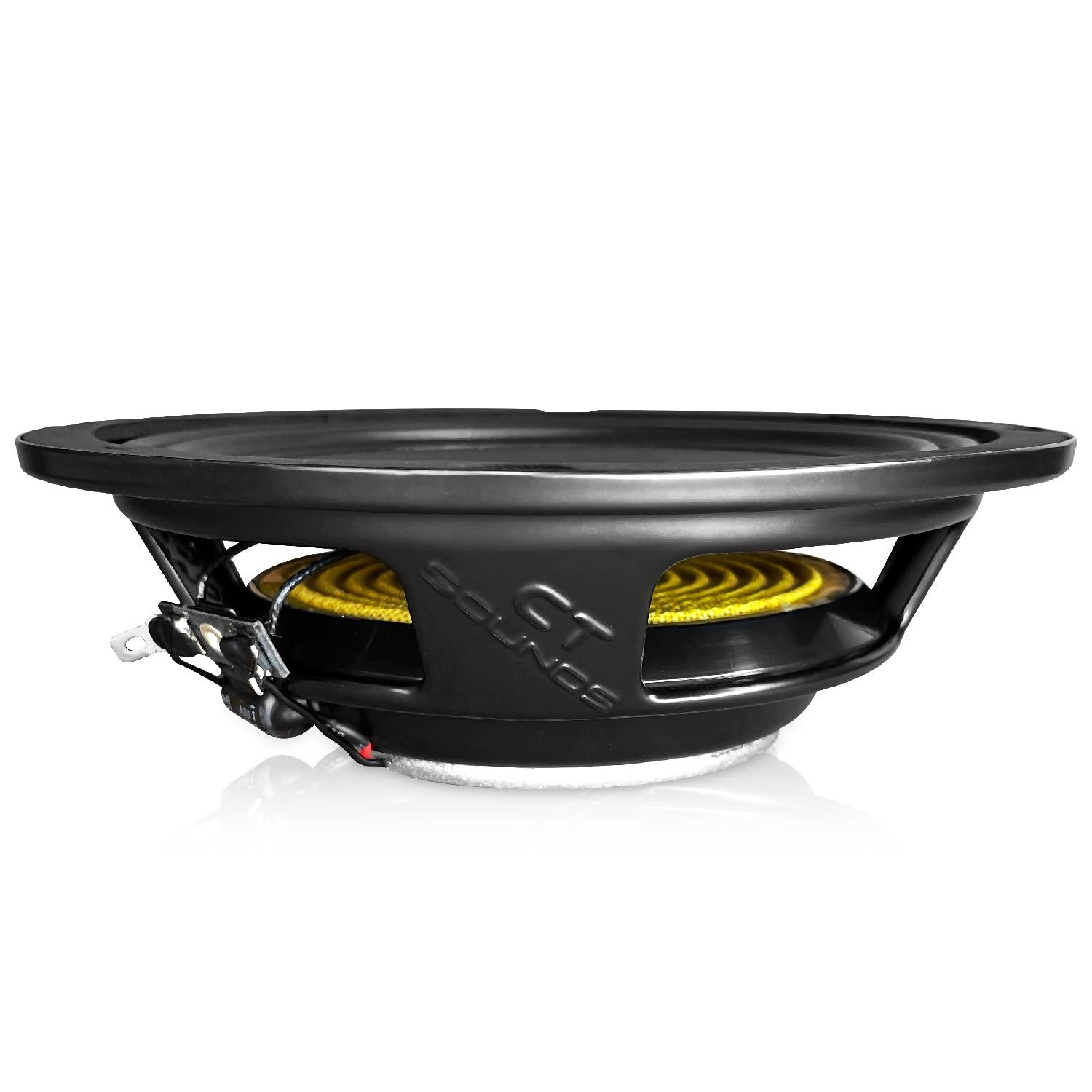 CT Sounds CT Sounds Tropo 6.5 160 Watt Shallow-Mount Coaxial Car Speakers - Pair