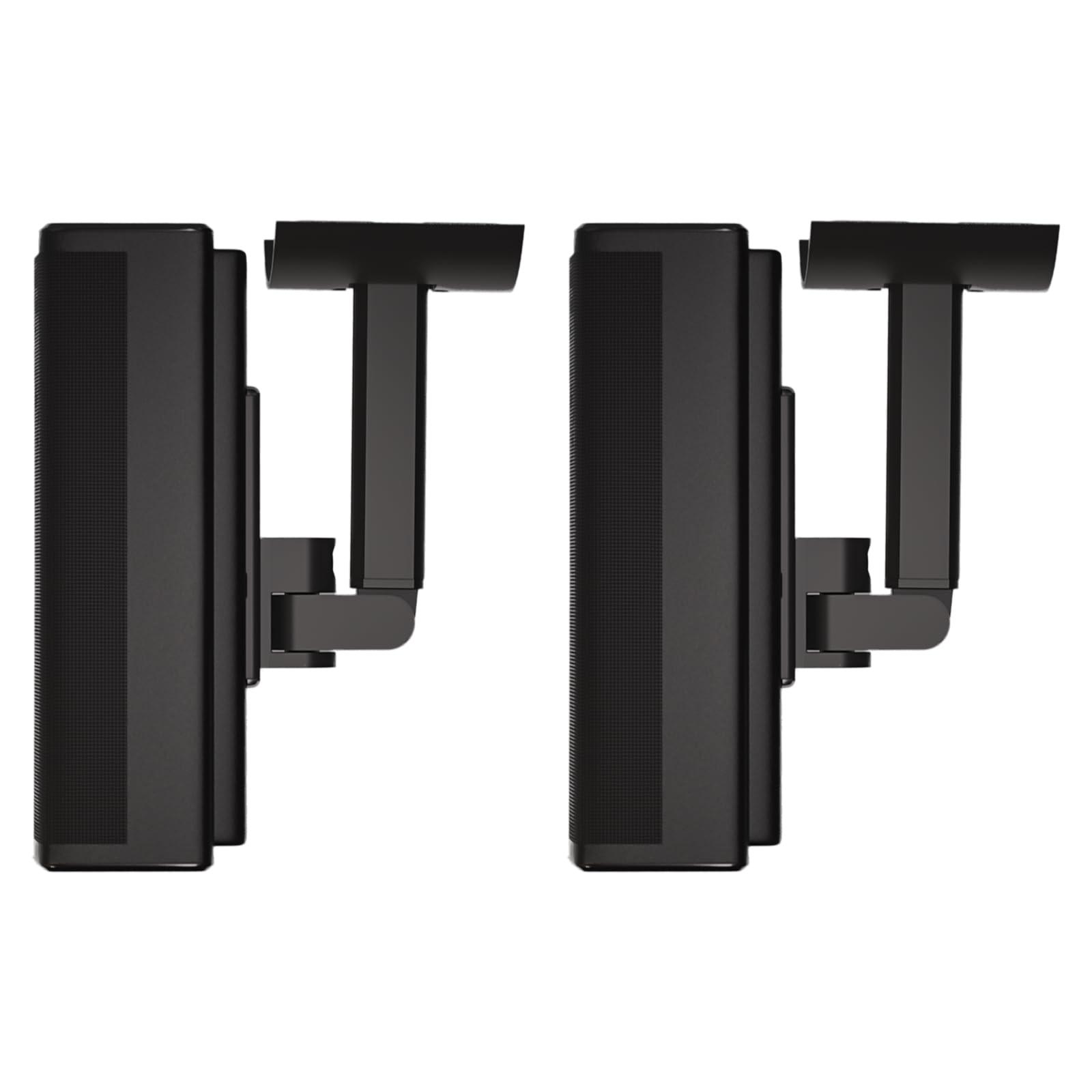 Varghesyla (2 Pack) Adjustable Speaker Wall Mount for Bose Cube Speaker, Ceiling & Wall Mount for Bose UB-20, UB-20 Series II, WB-50 II, Lifestyle Series, Soundtouch Series, Cinemate, Acoustimass Series Black