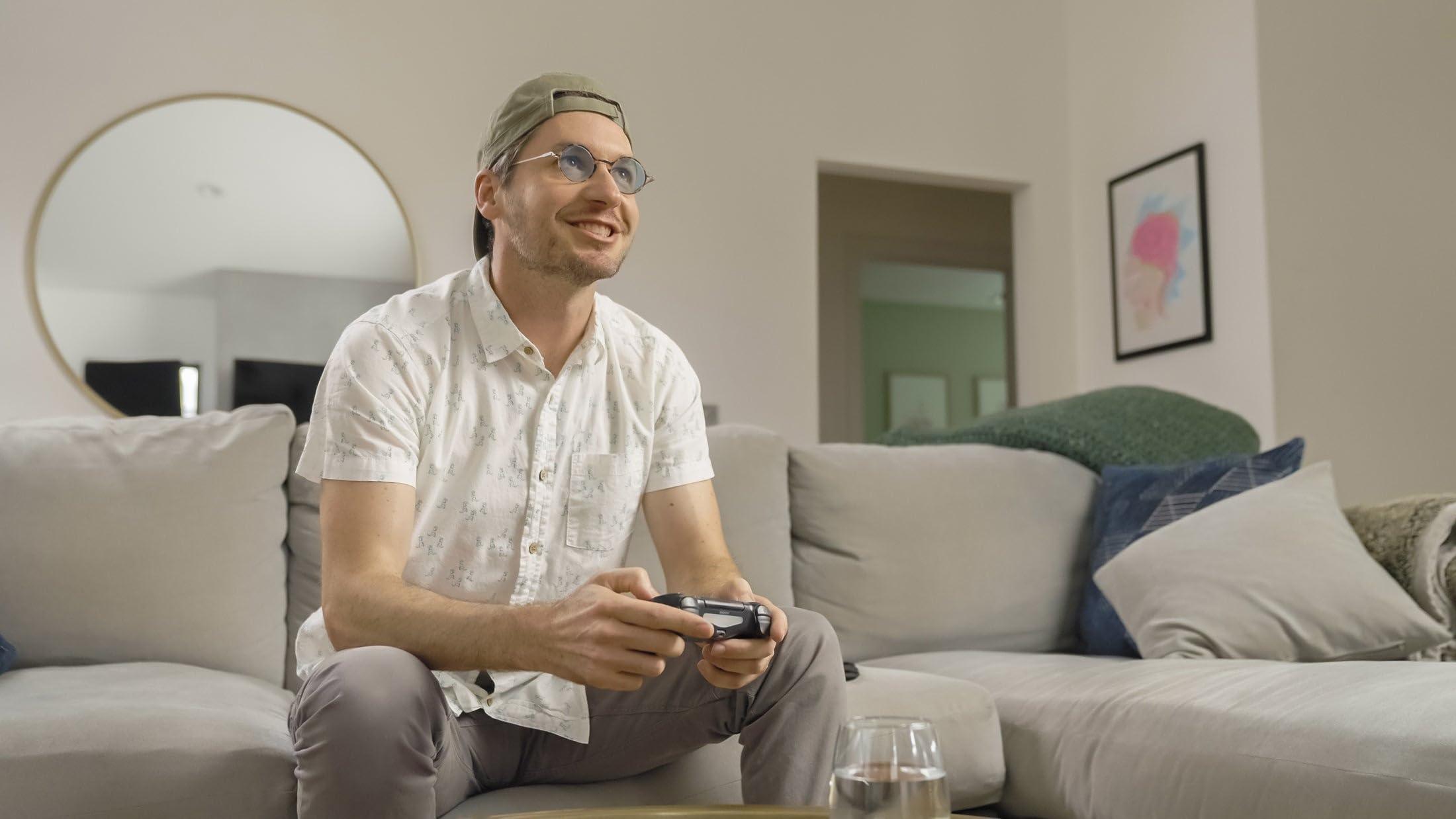 Always With You Always With You ThinOptics Blue Light Blocking Reading Glasses for Computers & Screens - Ultra Lightweight and Durable - Round Clear 2.0x