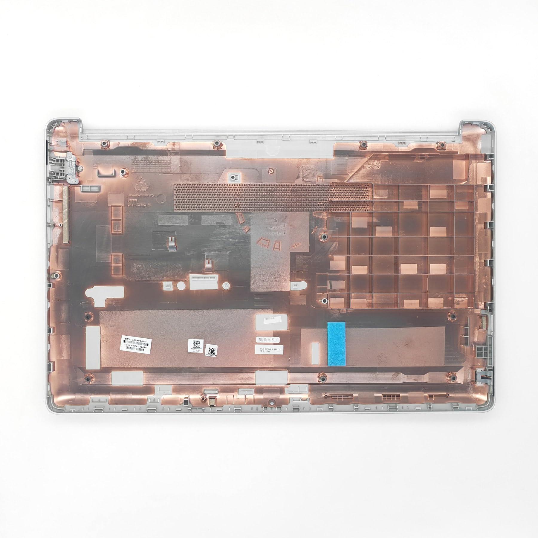 Jxjslp Jxjslp Replacement Bottom Case for HP 15-DA 15-DB 15T-DA 15T-DB 15Z-DB Series Laptop L20401-001 Lower Cover