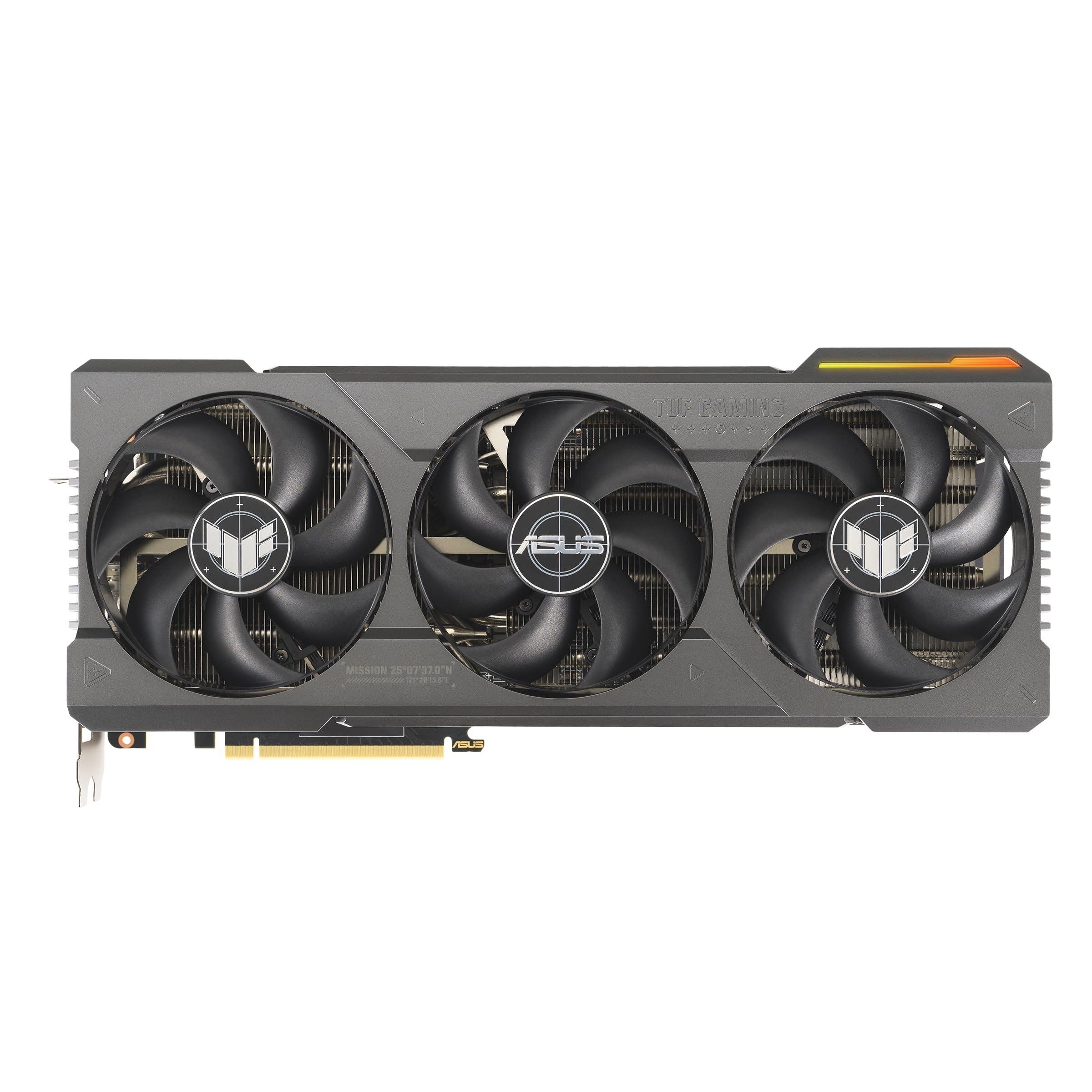 ASUS ASUS TUF Gaming NVIDIA GeForce RTX 4080 SUPER OC Edition Gaming Graphics Card (PCIe 4.0, 16GB GDDR6X, HDMI 2.1a, DisplayPort 1.4a)