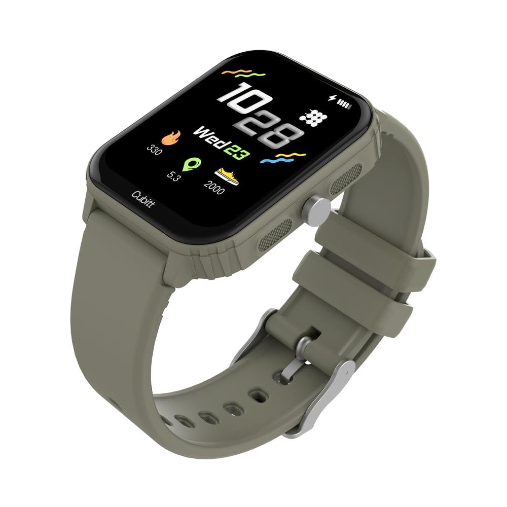 Cubitt Tracking Technologies Cubitt Teens Smart Watch Fitness Tracker for Teens, with Heart Rate, Blood Pressure, Blood Oxygen, Sleep Monitor, 20+ Games, Alarms, Activity Tracker 1.69'' HR Touch Screen, IP68 Waterproof