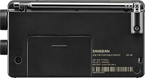 Sangean SANGEAN SR-36 AM/FM Pocket Radio (Black)