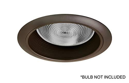 NICOR Lighting NICOR Lighting 6 inch Oil-Rubbed Bronze Recessed Baffle Trim, Fits 6 inch Housings (17510OB-OB)