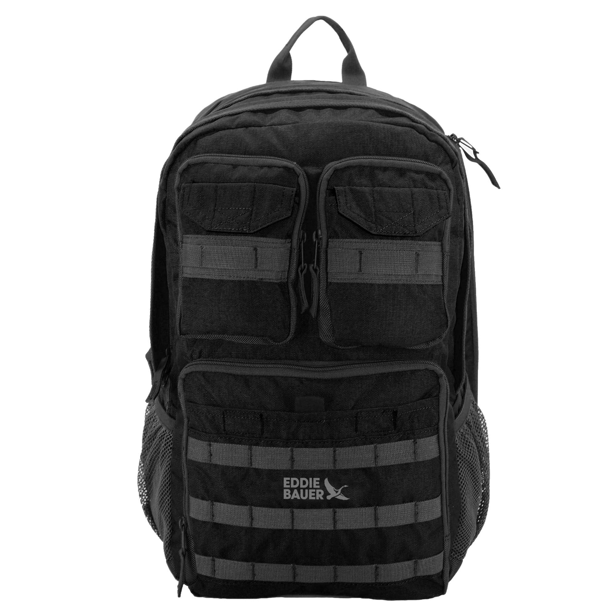 Eddie Bauer Eddie Bauer Cargo Tactical Backpack | Adventure | Heavy Duty | Outdoor | Water Resistant | 600D Polyester