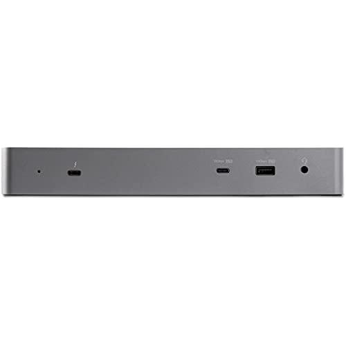 StarTech StarTech.com Thunderbolt 3 Dock w/USB-C Host Compatibility - Dual 4K 60Hz DisplayPort 1.4 or Dual HDMI 2.0 Monitors - Single 8K - TB3/USB-C Laptop Docking Station - 96W PD, 5xUSB 10Gbps (TB3CDK2DH)