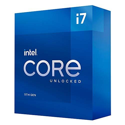 Intel Intel Core i7-11700K Desktop Processor 8 Cores up to 5.0 GHz Unlocked LGA1200 (Intel 500 Series & Select 400 Series Chipset) 125W