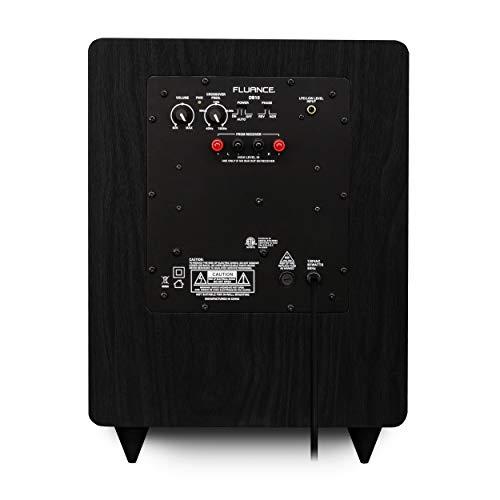 Fluance Fluance Elite High Definition Surround Sound Home Theater 5.1 Speaker System Including 3-Way Floorstanding Towers, Center Channel, Rear Surround Speakers and a DB10 Subwoofer - Black Ash (SX51BR)