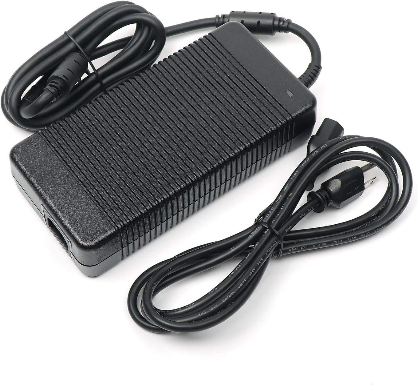 SPADI Original Replacement for Dell Laptop Charger 330W Watt Barrel 7.4mm tip AC Power Adapter,Alienware M16 M17 R3 M18 X17 R1 R4 AC Adapter, LA330PM190, DA330PM190, HA330PM220.