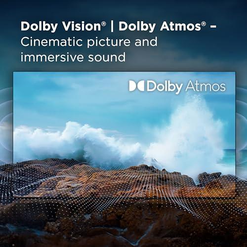 TCL TCL 75-Inch Q65 QLED 4K UHD Smart TV with Google TV (75Q651G, 2024 Model) Dolby Vision, Dolby Atmos, HDR Pro+, Game Accelerator Enhanced Gaming, Voice Remote, Works with Alexa, Streaming Television