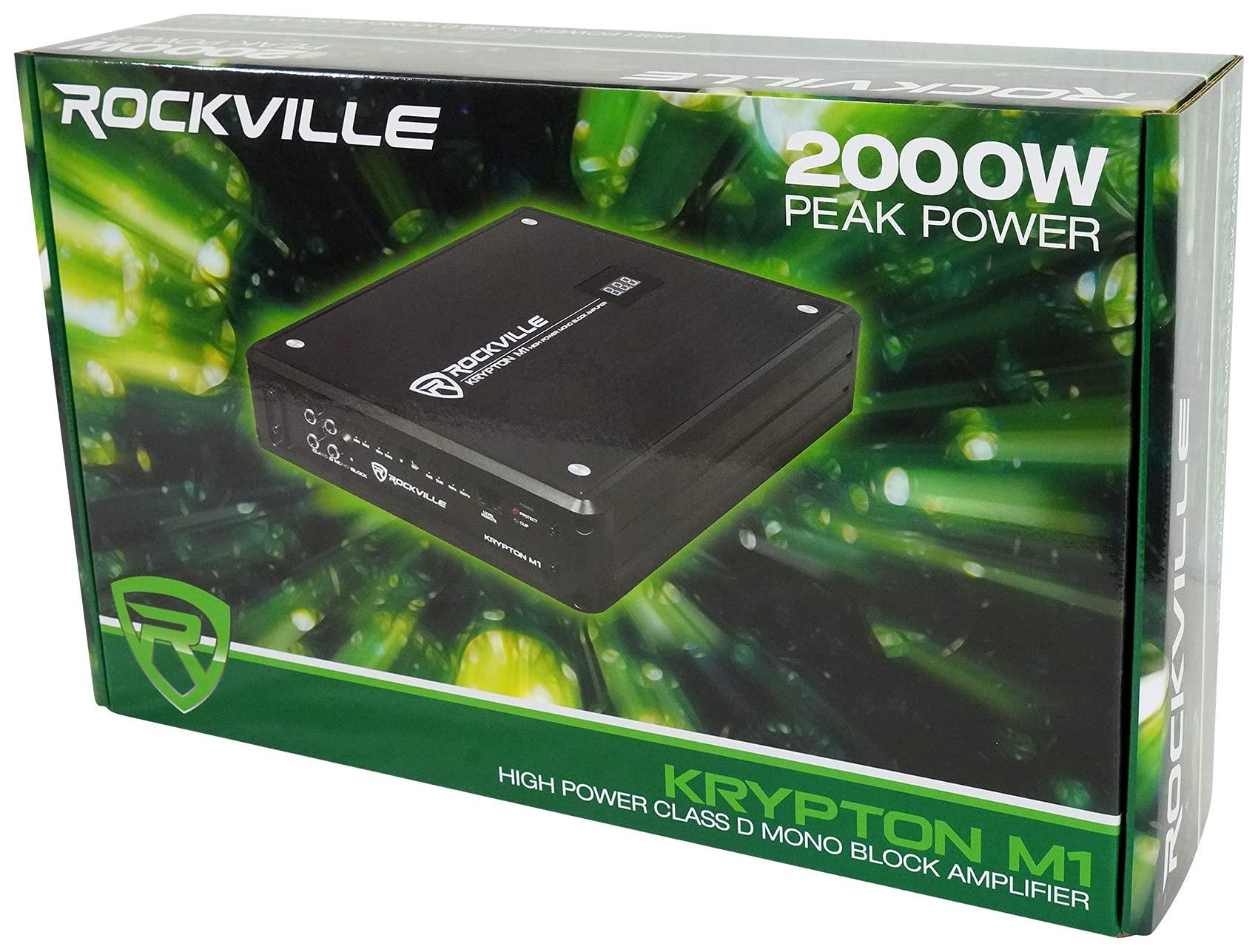 MTX (2) MTX 3512-02 12" 1000w SVC 2-ohm Car Audio Subwoofers+Mono Amplifier+Amp Kit