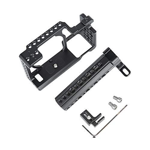 NICEYRIG NICEYRIG Camera Cage Kit for Sony A6400/ A6100/ A6300/ A6000, with Cheese Top Handle Cable Lock Clamp