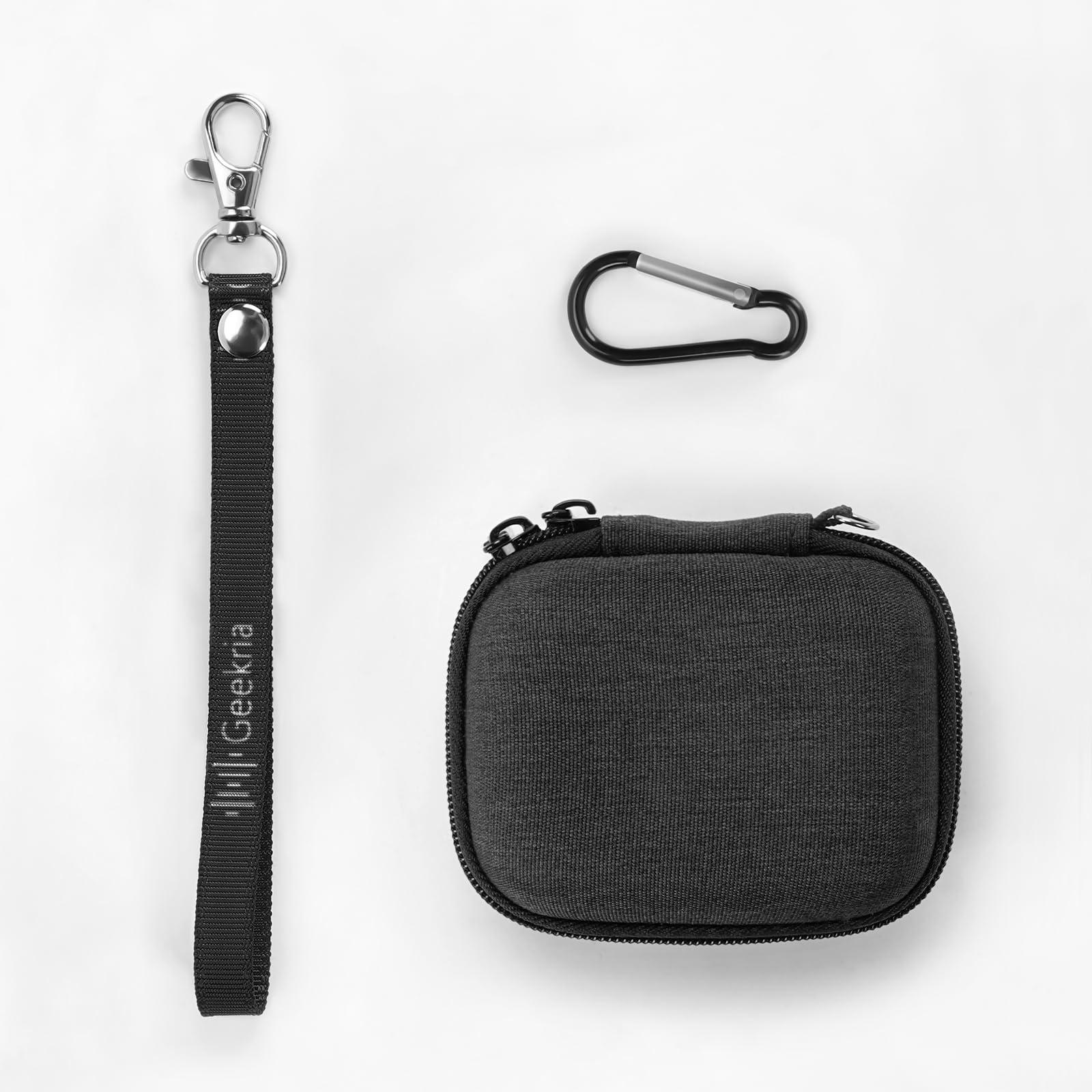 GEEKRIA Geekria Shield Earbuds Case Compatible with Soundcore by Anker AeroFit 2, Liberty 4 Pro, C40i, P40i, P30i, C30i True Earbuds True Wireless Earbuds, Replacement Hard Shell Travel Carrying Bag