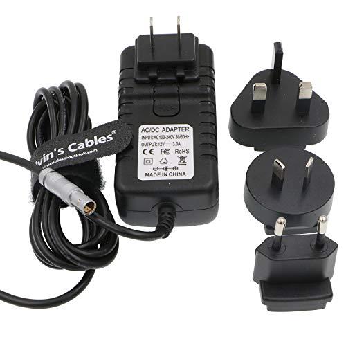 Alvin's Cables Alvin’s Cables Z Cam E2 Power Adapter Cable FFA 0S 304 4 Pin to Universal AC with US UK EU AU Plugs for Z Cam E2 Camera