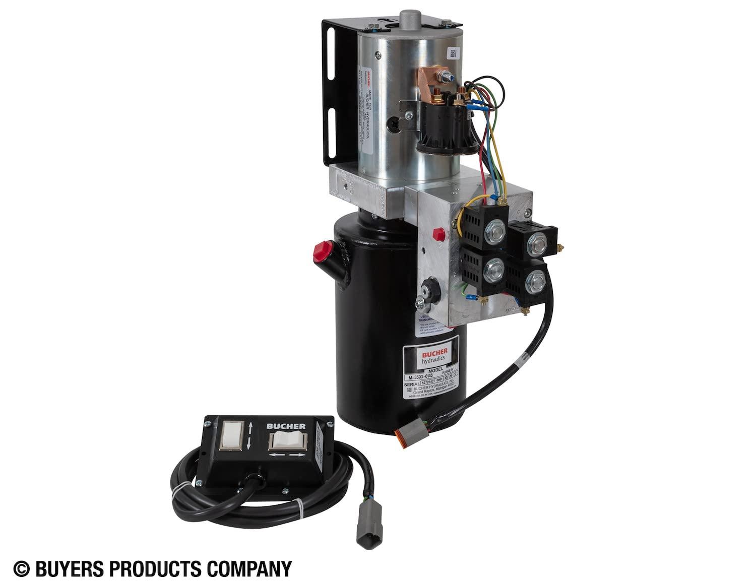 Buyers Products Company Buyers Products PU3593LRV Power Unit (Power Unit 4W/3W (1) Gal Rsvr Vertical)