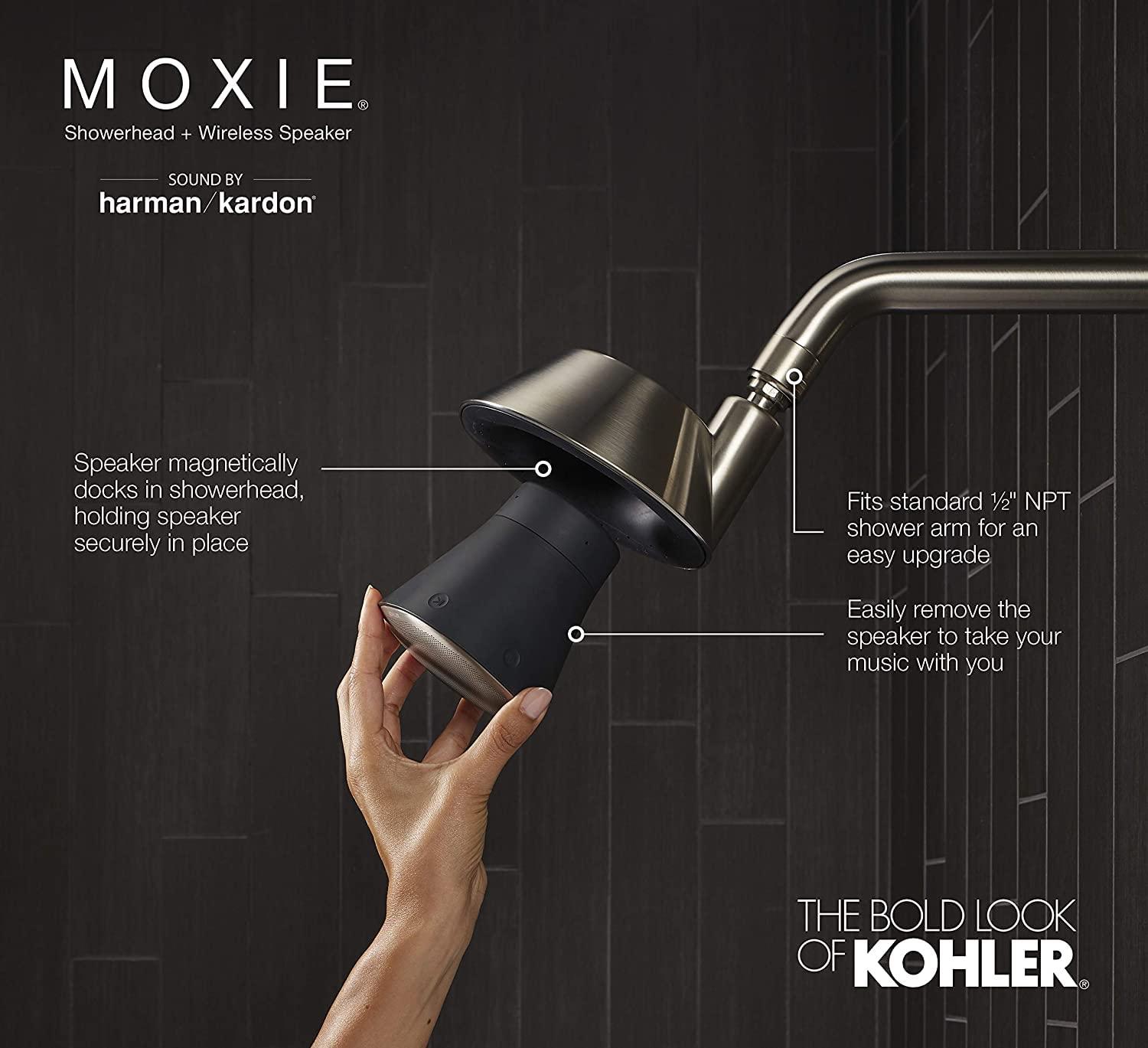 Kohler MOXIE 2.5GPM SHOWERHEAD/BLUETOOTH