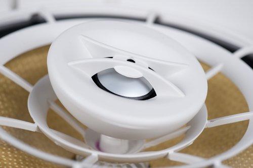 GSL GSL SS-GSL-PL244W Solar Square PVC Post and Fence Mount (Set of 2)