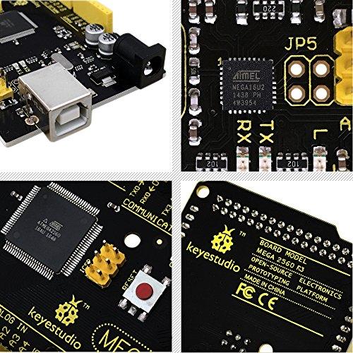 KEYESTUDIO KEYESTUDIO Mega 2560 R3 Board for Arduino Projects with USB Cable