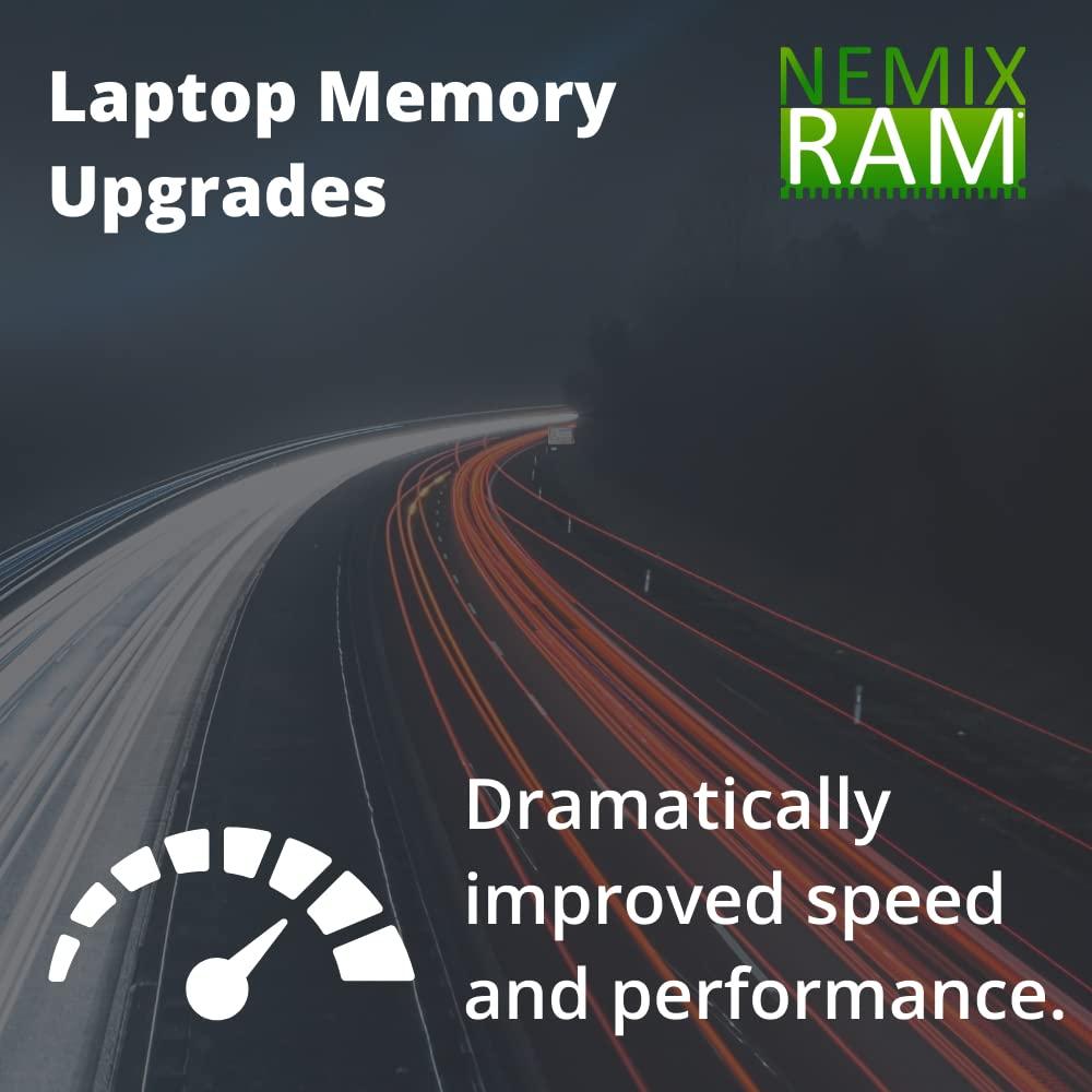 NEMIX RAM NEMIX RAM 2GB (2X1GB) DDR2 800MHZ PC2-6400 2Rx8 1.8V SODIMM Laptop Memory Kit