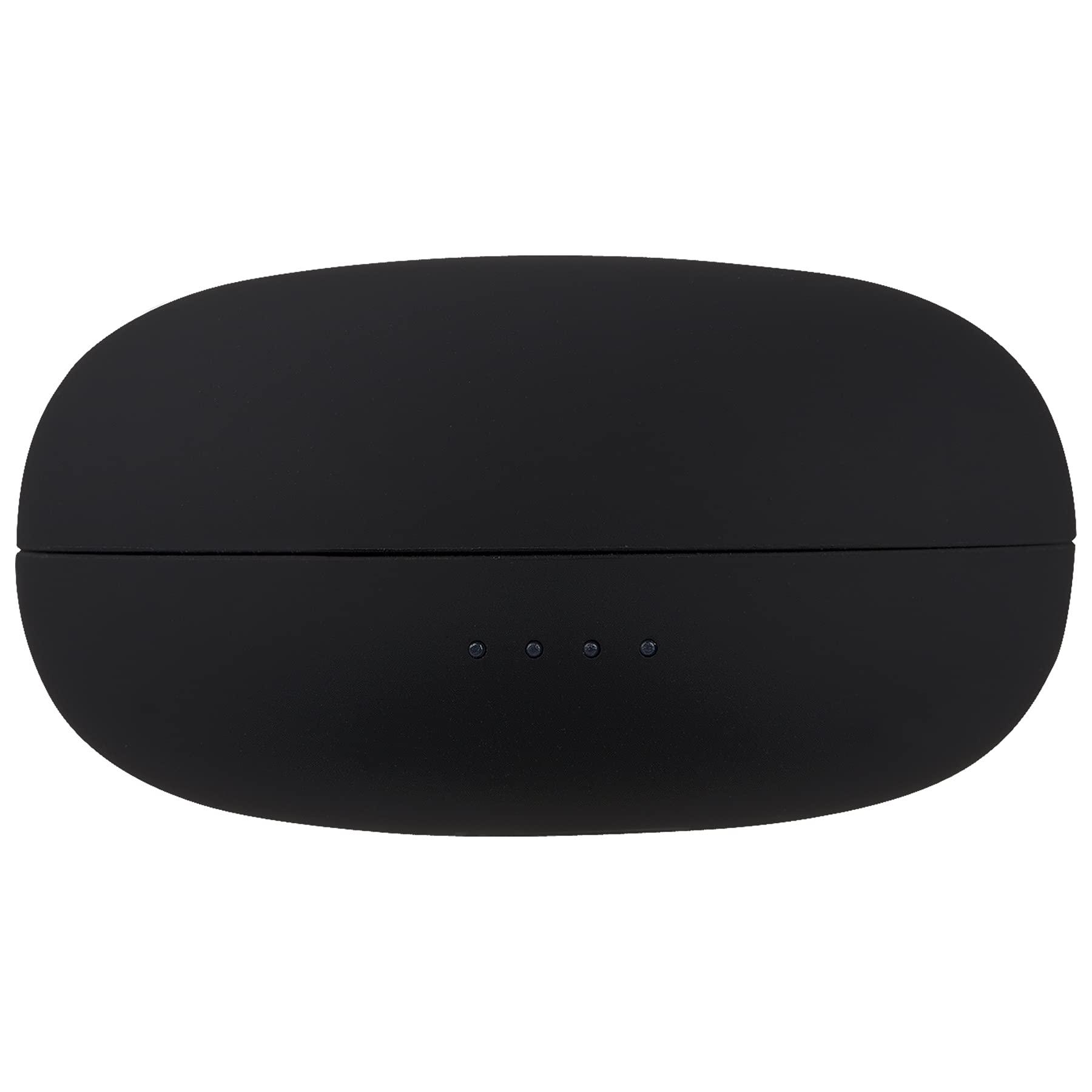 iLive iLive Truly Wire-Free Earbuds with Active Noise Canceling, Charging Case, Includes 3 Set of Ear Tips, Black (IAEBT600B)