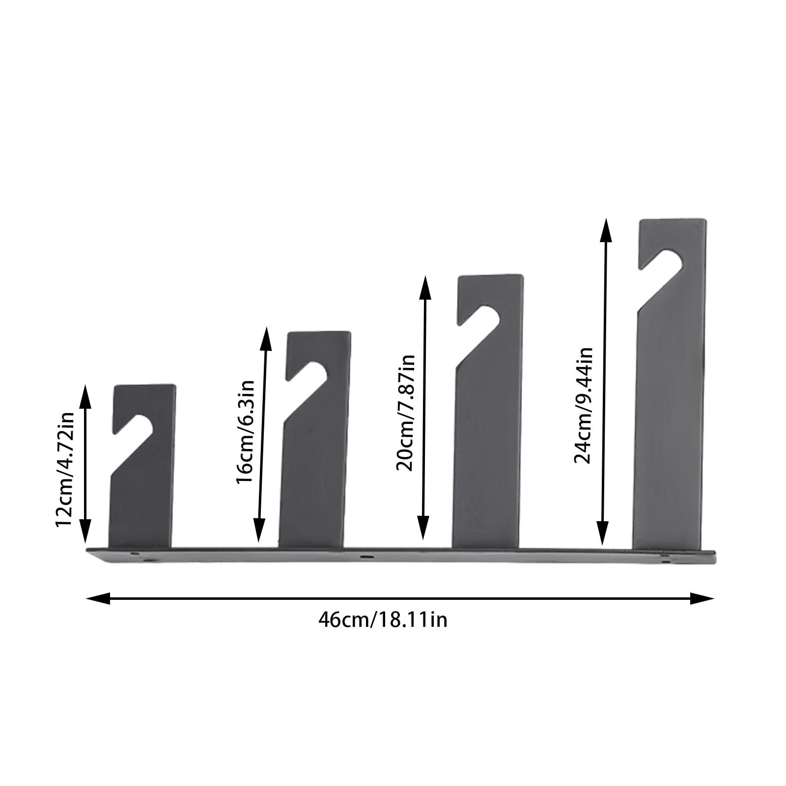 QUEMARQUE 4 Roller Manual Background Support System - Wall Mounting Ceiling Background Holder Set with Brackets, Shafts, Weights and Chains