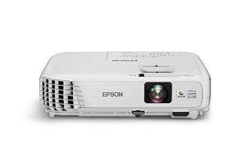 Epson Epson Home Cinema 1040 1080p, 2x HDMI (1 MHL), 3LCD, 3000 Lumens Color and White Brightness Home Theater Projector