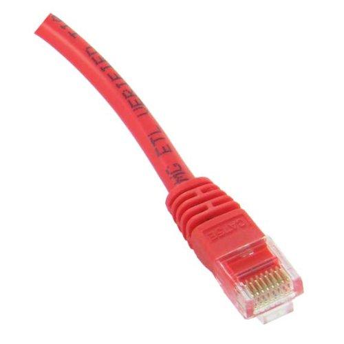 SF Cable 75ft Cat 5E Unshielded (UTP) Ethernet Network Cable - Red