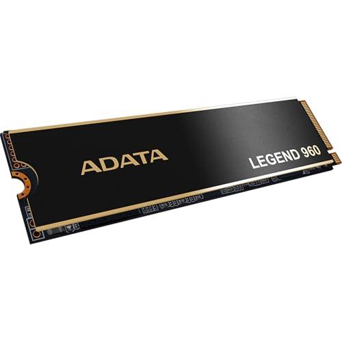 ADATA ADATA Legend 960 2TB PCIe Gen4 x4 NVMe 1.4 M.2 Internal Gaming SSD Up to 7,400 MB/s (ALEG-960-2TCS)