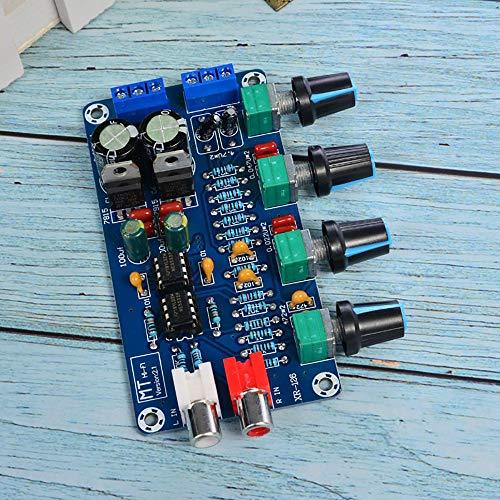 Comimark Comimark 1Pcs HiFi NE5532 OP-AMP Preamplifier Amplifier Volume EQ Tone Control Board