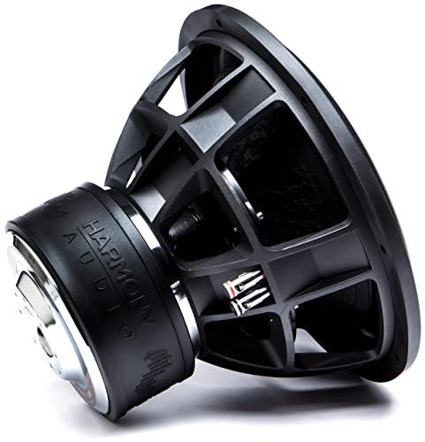 Harmony Audio Harmony Audio HA-ML151 Monolith 15" Car Stereo Competition SPL Sub 3200W Dual 1 Ohm Subwoofer