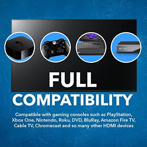 OREI OREI 4K HDMI Multi Viewer 2 in 1 Out Switcher 2 Ports Seamless IR Remote Support 4K @ 60Hz 1080P for PS4/PC/DVD/Security Camera HDMI Switch Optical Audio L/R Output - (UHD-201MV)