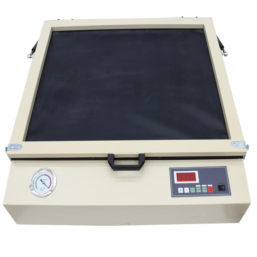 HayWHNKN HayWHNKN Vacuum UV Exposure Unit LED 23.6 * 27.6inch Exposure Area for Screen Printing Exposure with Digital Timer